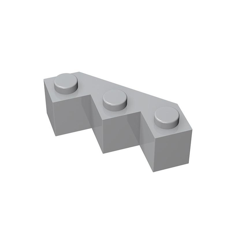 

50pcs MOC 2462 3x3 Multi-faced Brick City Wall Oblique Brick High-tech Building Block Model Toys DIY Technical Brick 50pcs світло-сірий колір