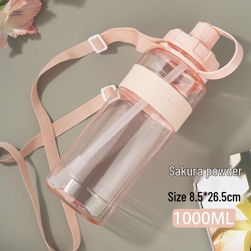 Large Capacity Heat-Resistant Plastic Water Bottle