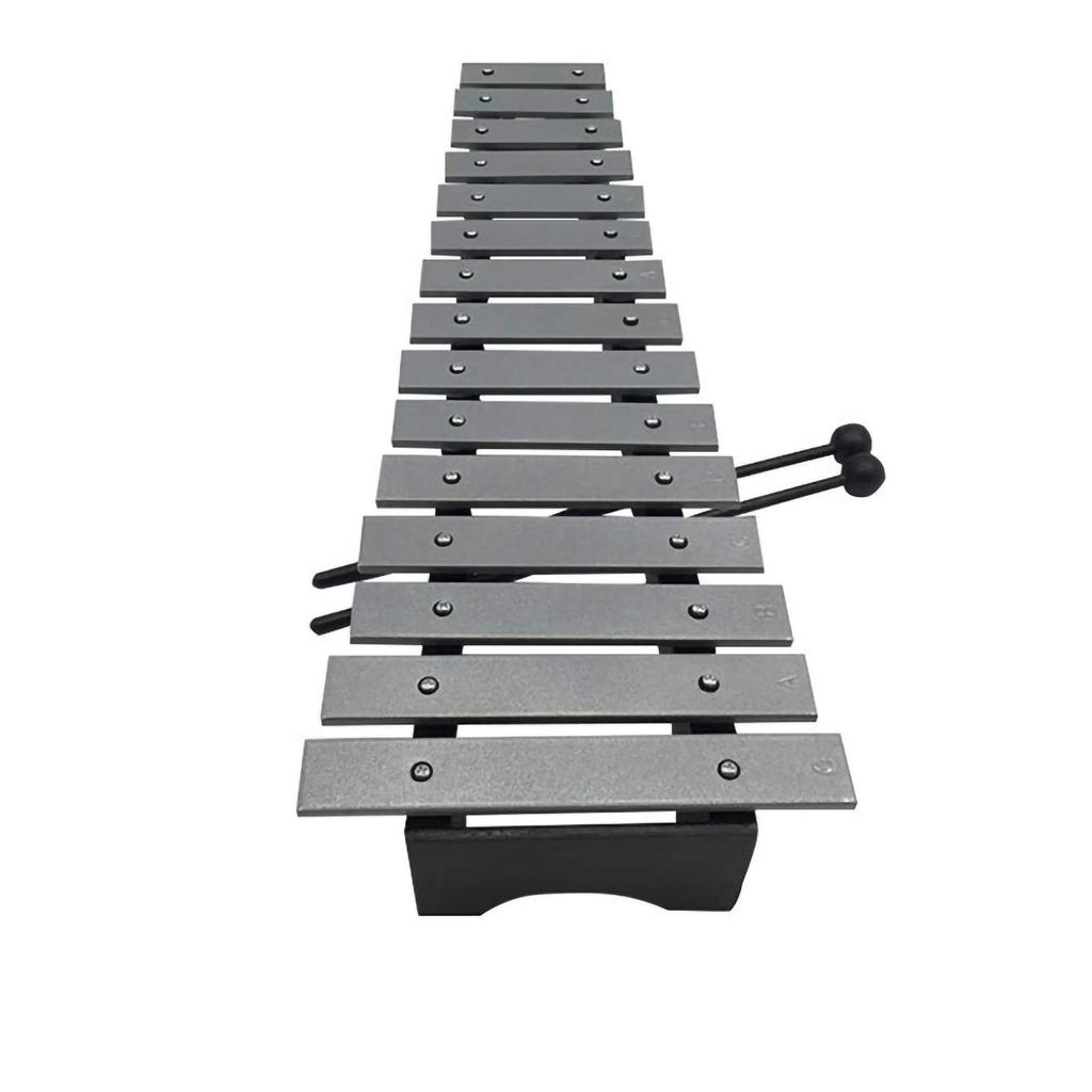 Glockenspiel Kit 15 Tone Xylophone Aluminum Percussion for Early Education Enlightenment