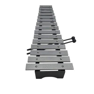 Glockenspiel Kit 15 Tone Xylophone Aluminum Percussion for Early Education Enlightenment