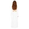 Halloween & Party Dress for Girls: Ancient Greek Princess Costume with Long Sleeves, Contrast Colors for Performance & Play