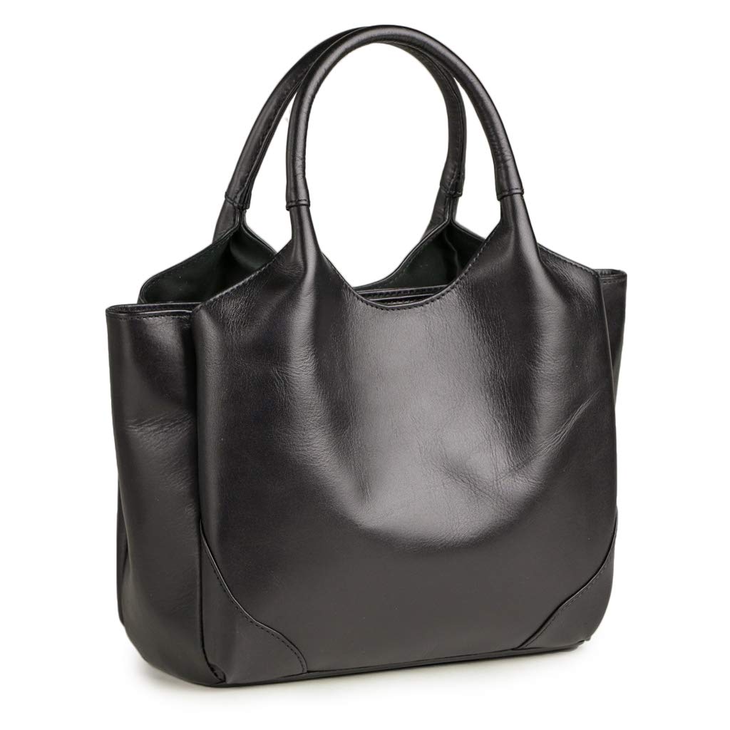 

genuine leather elegant and [Sakura] Japanese-made handbag, clean... (Black) чорний