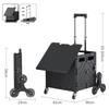 Handun Premium Black Folding Shopping Cart