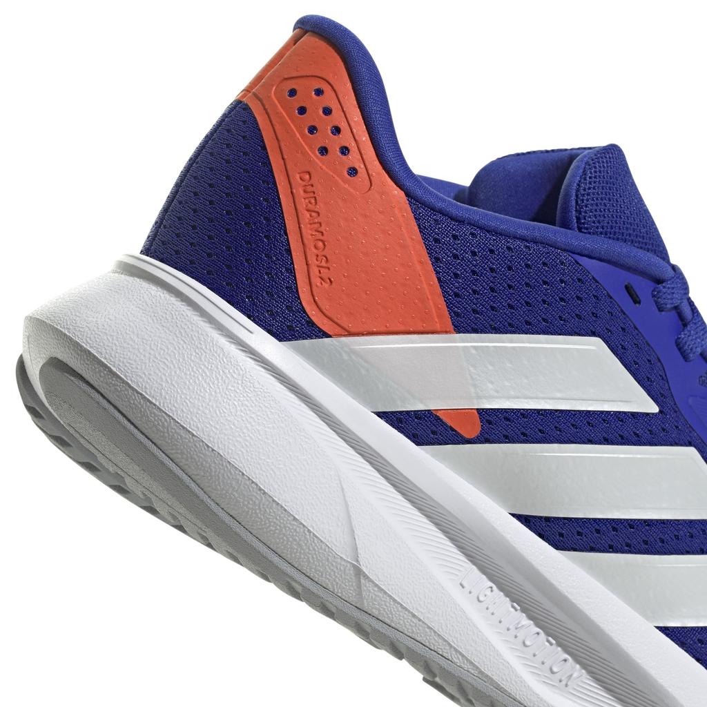 Sneaker Duramo SL2 für Jungen und Lucid Orange cm [Adidas] Kinder Mädchen, 22-25.5cm, NKR86, Blau/Zero Metallic/Impact (IH3596), 22,0