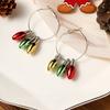 Personalized Christmas earrings stud earrings European beautiful women fashion creative new bells Christmas tree gifts