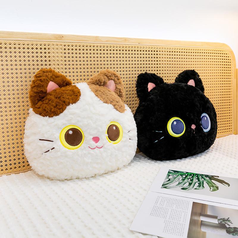 Cat Plush Pillow Cartoon Stuffed Toy For Girls And Boys