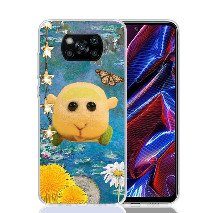 

Cute PUI PUI MOLCAR Phone Case For Xiaomi Poco F7 Ultra X7 X6 Pro X5 Redmi 15 15C 13 13C 12 12C 10 10A 10C 9 9A 9C 9T Shell Poco Redmi 10C