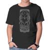 Unisex Crew Neck T-Shirt Elestial Cancer Graphic Short Sleeve Casual Tee