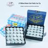 LP Single Layer Black Billiard Cue Tip for Snooker and Pool Tables