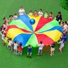 Rainbow Parachute Umbrella 2-6 Meter - Outdoor Children's Perception Training Game Parent-Child Interactive Activity Toys