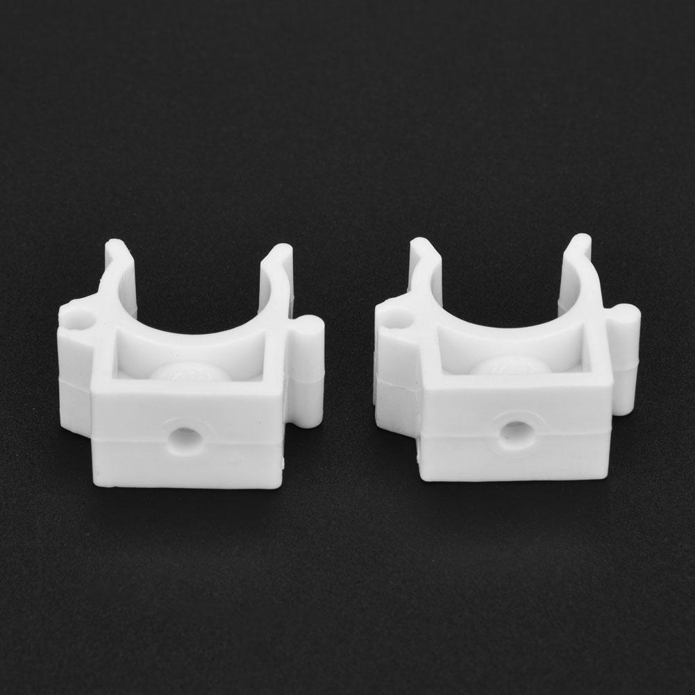 20pcs 16Celsius20Celsius25Celsius32mm U Shaped Combination Pipe Clamp Fixed Clips with Screws (16mm)