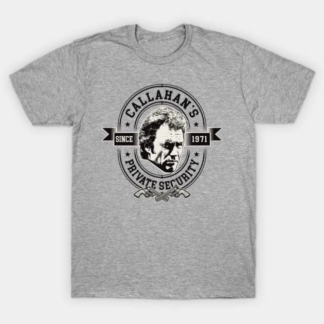 film movie birthday halloween horror t shirt for Dirty Harry Clint Eastwood M
