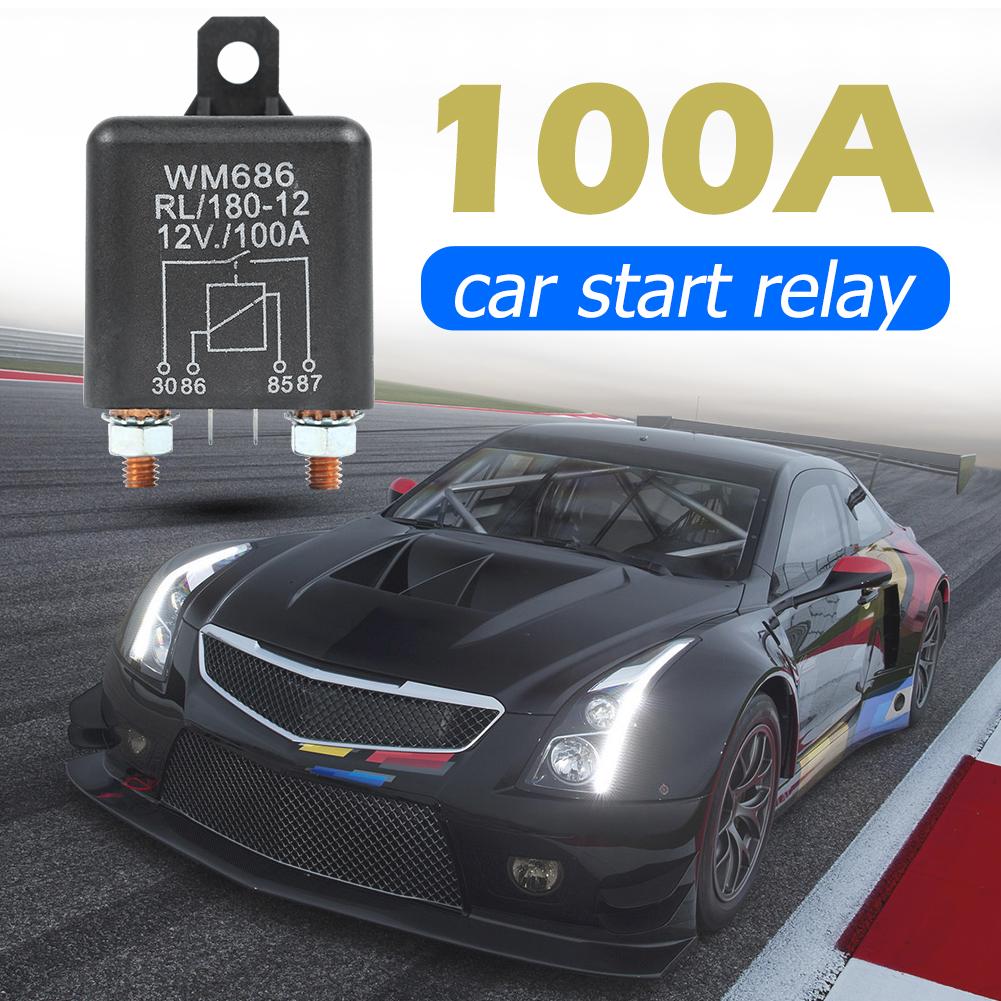 WM686 12V 100 Amper Przekaźnik Ładowania Rozdzielnego/Wciągarki Samochód Van Łódź Kosiarka Przekaźnik Rozrusznika
