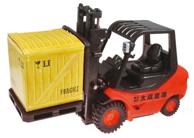 Doyusha 2,4 GHz RC Baumaschine 1/20 Mini Gabelstapler, Rot, Elektrische Funksteuerung