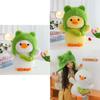 Cute Plush Duck Toy Transformed Duck Doll With Hat Duck Pillow Children Girls Birthday Gift