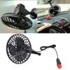 Oscillating Vehicle Dashboard Caravan Cooling Suction Cup Fan Car Fans Car Air Conditioner 12V