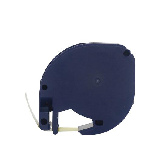 Plastic Label Tape 12mmx4m Compatible for DYMO Letra Tag 100H 100T 2000 Printer