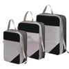 7-Piece Travel Compression Organizer Set for Clothes, Shoes, and Cosmetics