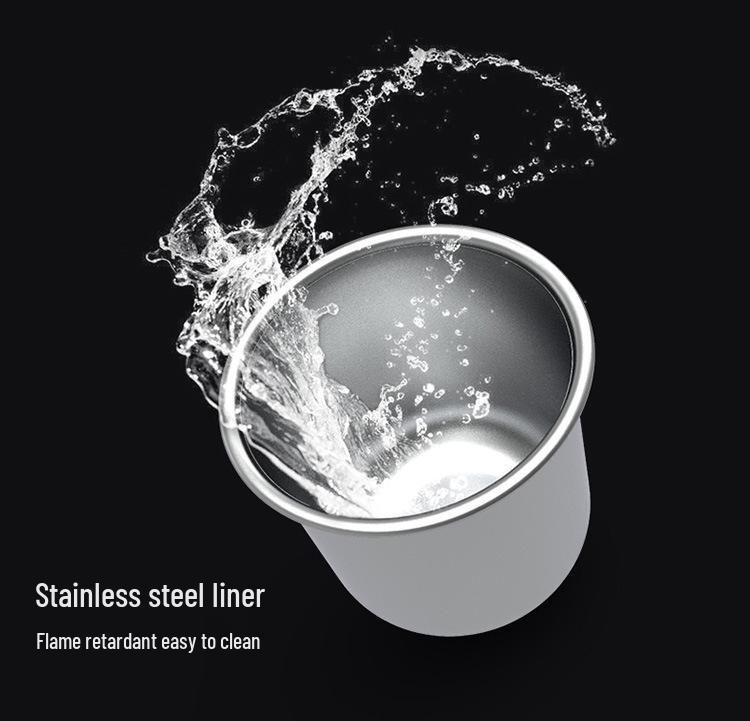 High Flame Retardant Car Ashtray with Lid & Light for 2025 GAC GS8/M8 Interior Modification