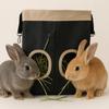 Hanging Rabbit Feed Bag Eco-Friendly Herbivore Bags Food Storage Bag Hay Pouch  for Pet Cage
