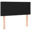VidaXL Headboard Bedroom Furniture Single Bed Accessory Bed Frame Head Home Interior Black 346230