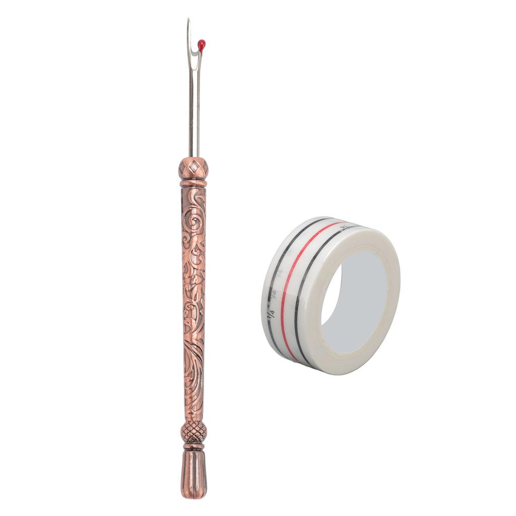 Sewing Seam Remover Multipurpose Efficient Safe Thread Stitch Remover Tool with Positioning Tape for