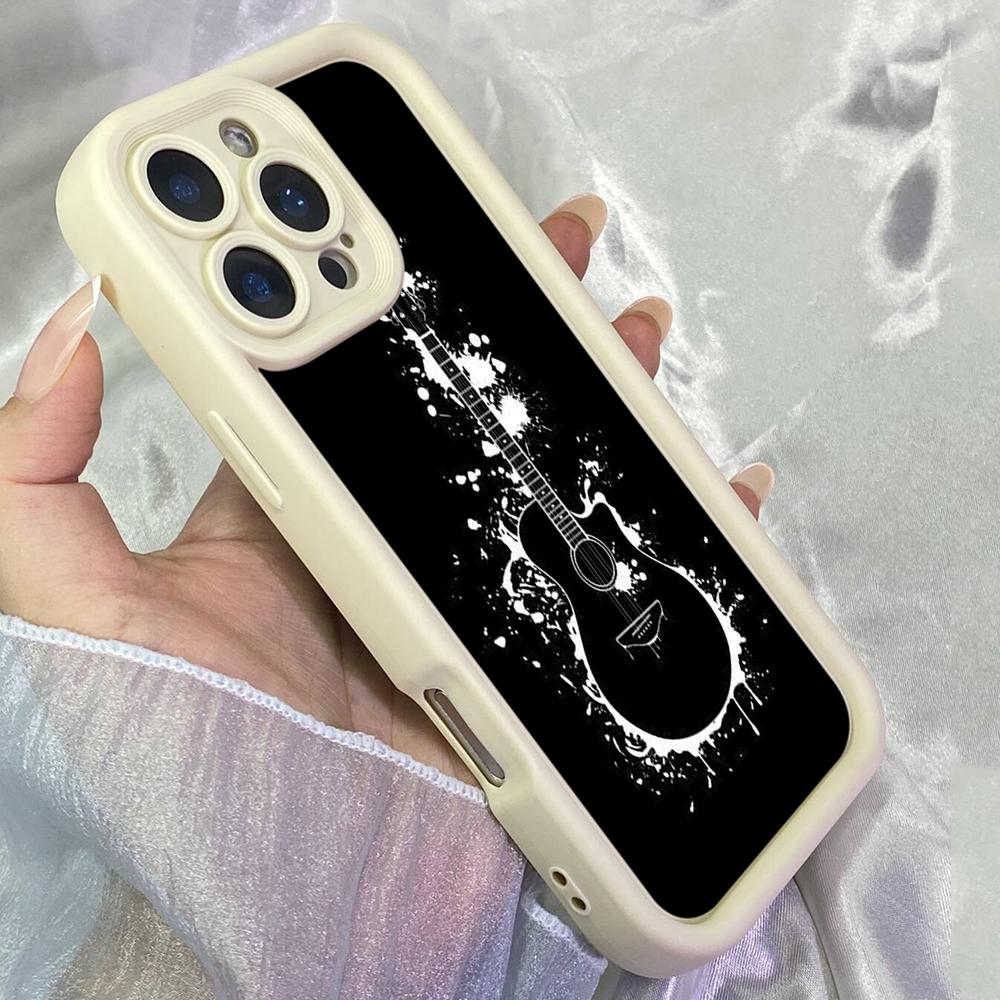 JT96 Blank Sheet Music for iPhone 17 16 15 14 Pro Max Samsung S26 S25 S24 Ultra A17 A16 A07 A56 A06 Xiaomi 15T Redmi 14C 15c Note 14 Soft TPU Case