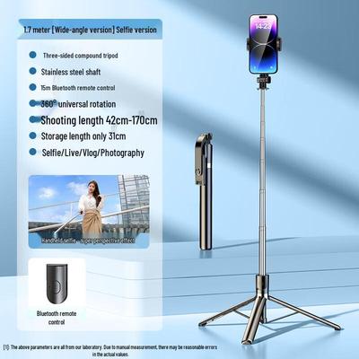 Lilang 1,7m tragbarer Bluetooth Selfie-Stick