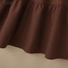 ZANZEA Damen Lässig Umlegekragen Elegant Langarm Kleid