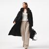 Tanboer Unisex Long Hooded Sporty Casual Down Jacket