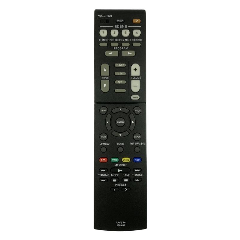 

Remote Control with Broad Compatibility for RAV574 Video Receiver Ergonomic Grip and Durability ABS Long Use 1