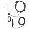 Throat Earpiece Headset Air Acoustic Tube Throat Vibration PTT Mic Headset for UV9R Plus BF9700 BFA58