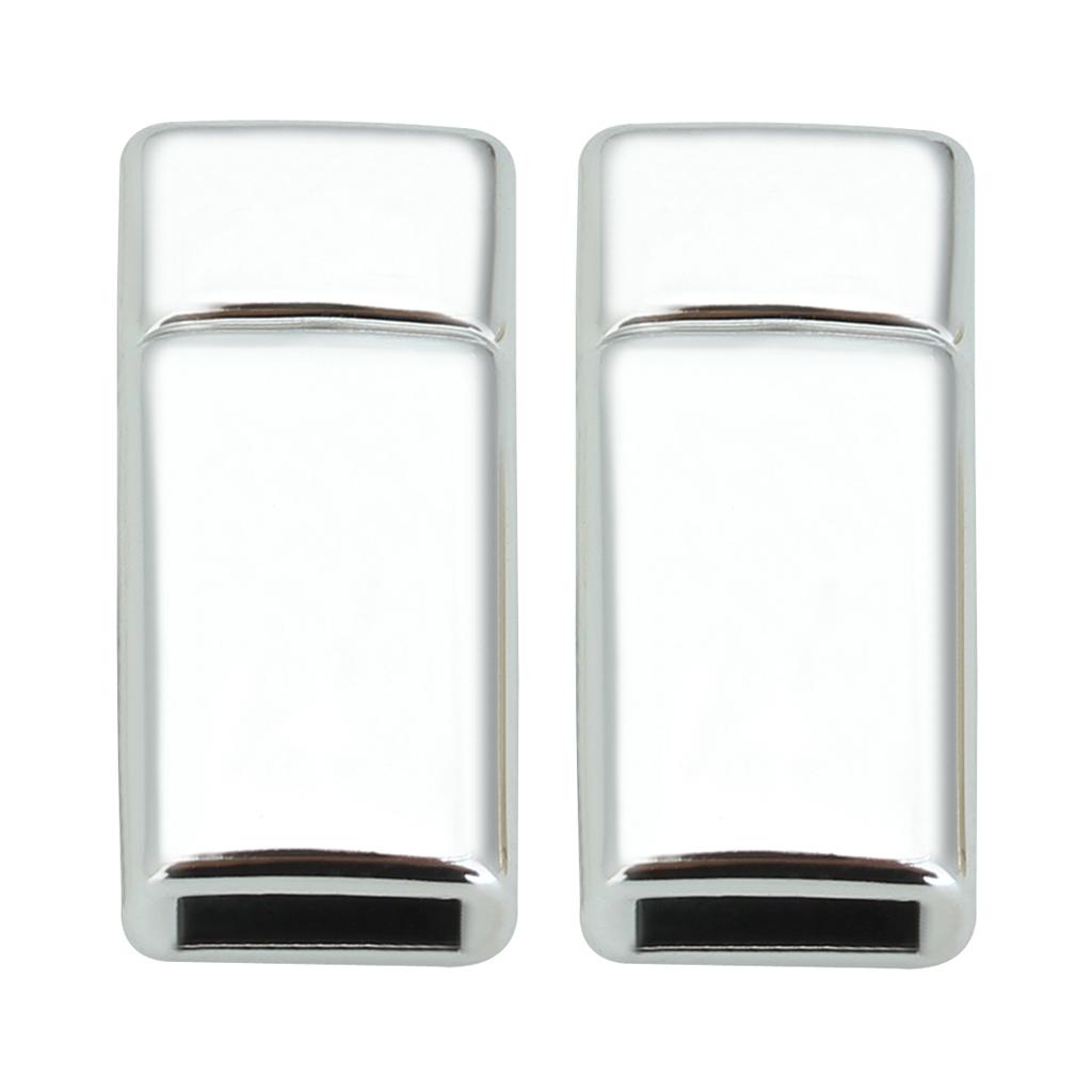 5-10pcs/lot High Quality Alloy Magnetic Buckles Flat Leather Rope Connectors Clasps For DIY Bracelet Necklace Making Accessories