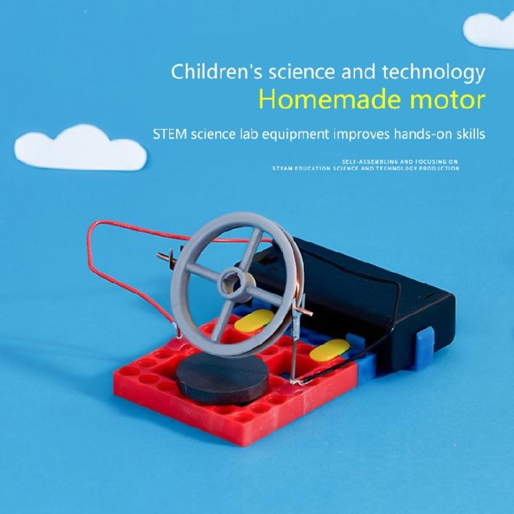 Electric Motor Model Stem Education Toy Self-Assembling Science Toy Physical Experiment Model for School