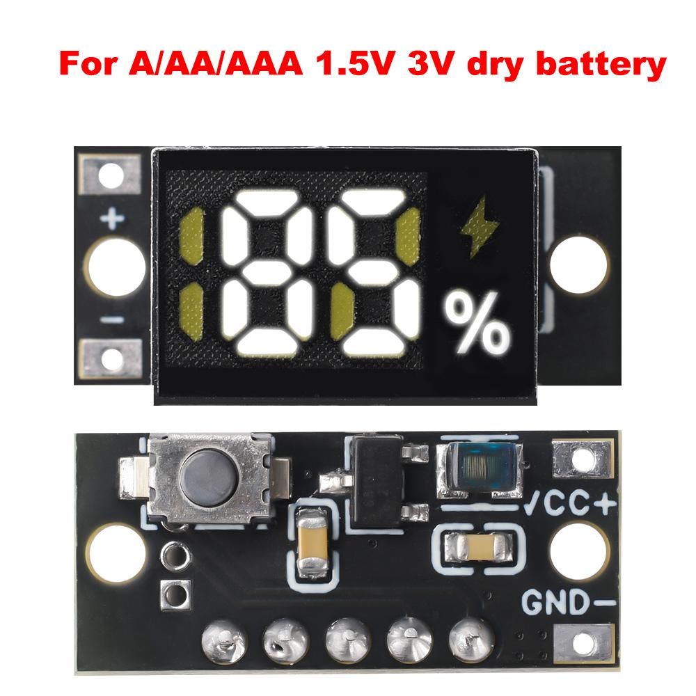 1S-4S Li-ion Lipo Lithium Battery Level Indicator Tester LED Digital Display Meter Module Battery Capacity Meter