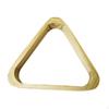 Support Triangle pour 6 Boules Bords Lisses Cadre de Rangement Bois Massif Billard