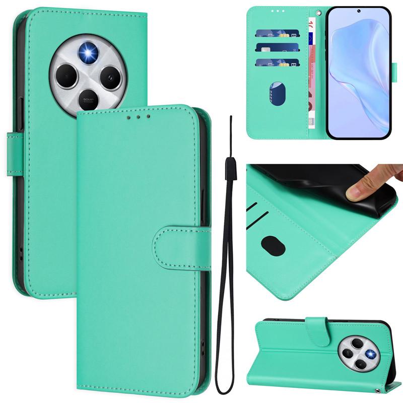 Luxury Flip Leather Case For Redmi 14C Flip Cover on For Xiaomi Redmi 14C 14R A4 Turbo 4 5G 14 C Wallet Bags Flower Cases Shell