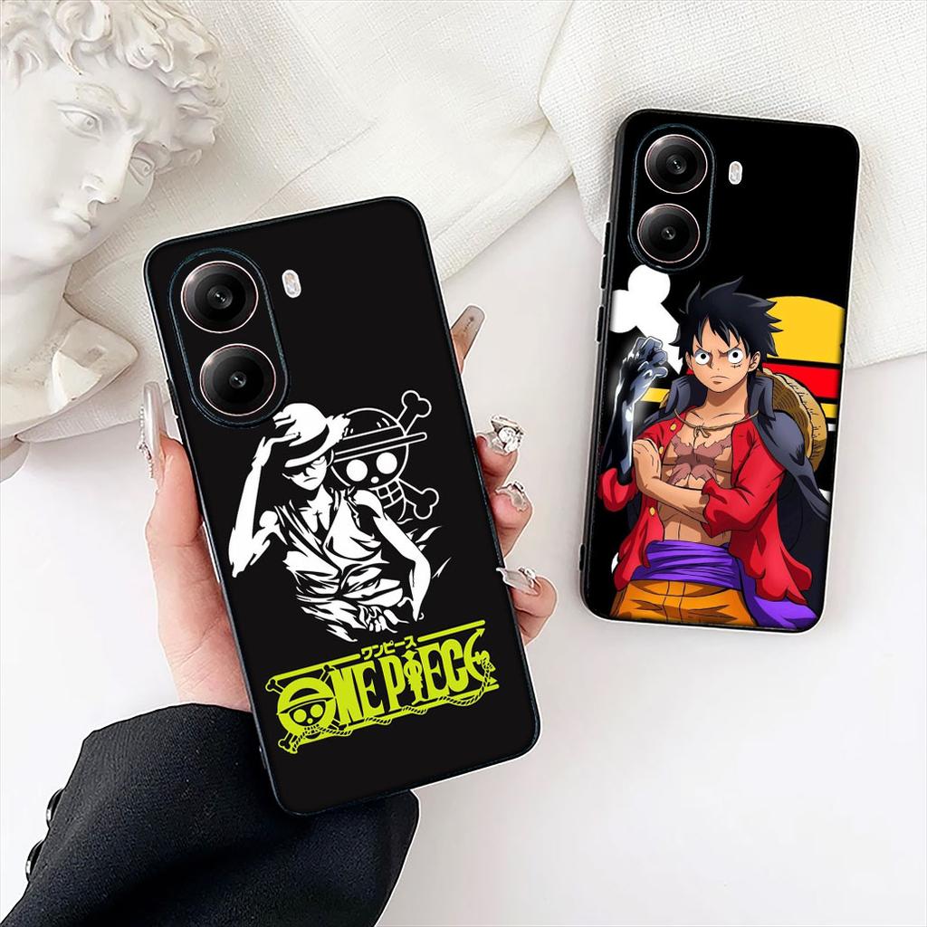 Shanks One Luffy Pieces Red Hair Cover for Motorola Moto G86 G14 G35 G34 G45 G55 G67 G75 G85 G24 G15 G54 G57 Power Phone Case
