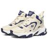 Skechers Stamina V2 Leather Fabric Comfortable Versatile Mid-Top Dad Shoes Women Sneakers 167270-NTNV