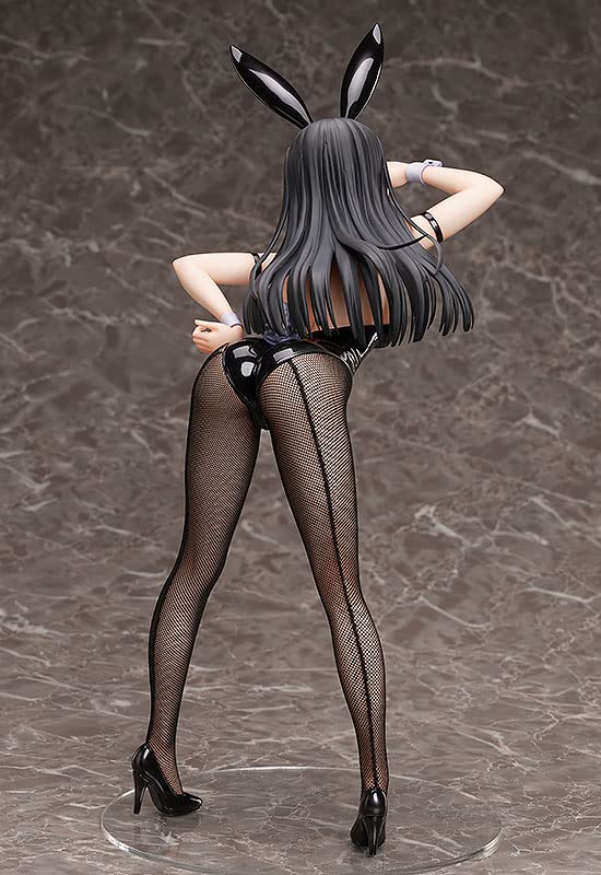 A Certain Scientific Railgun T Ruiko Saten Bunny escala figura de plástico pintada acabada Ver. 1/4