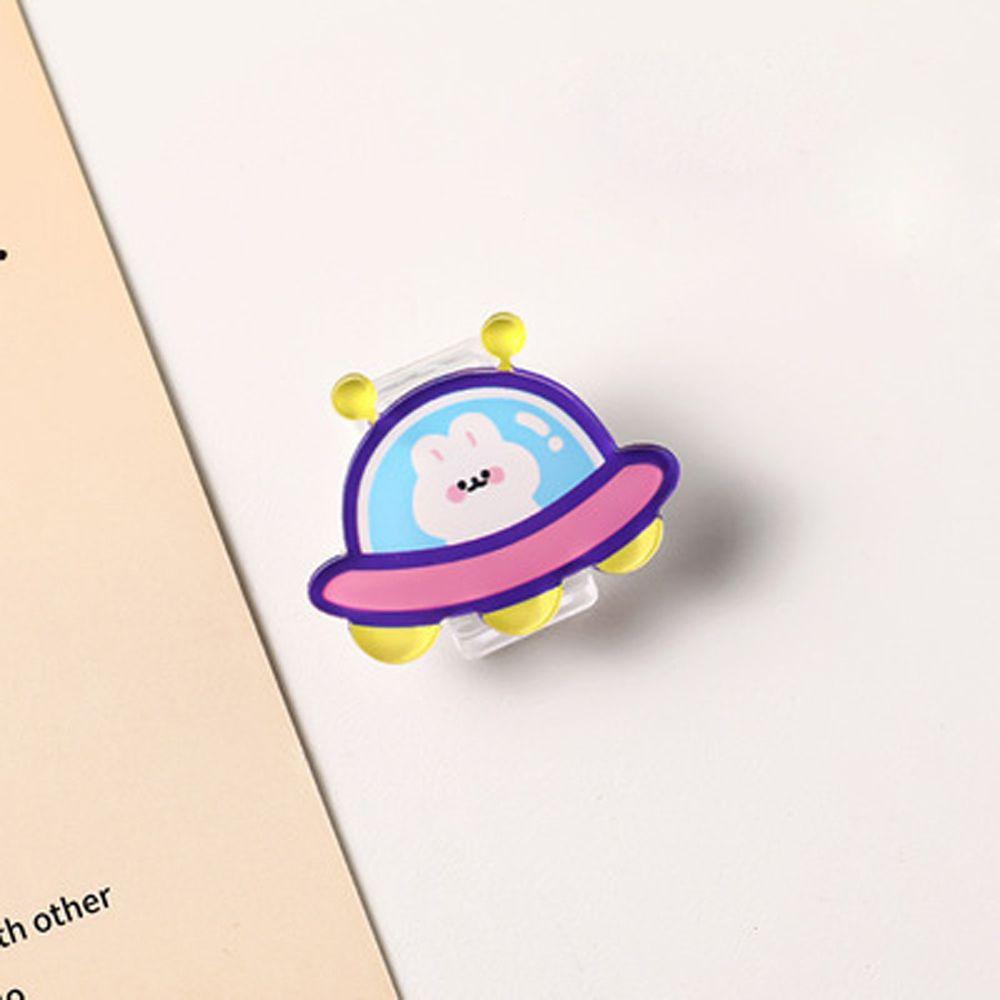 Stationery Page Holder Index Clamp Snacks Sealing Clip Paper Clip Binder Clips Transparent Clip