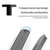 Strong Aluminum Pull Handles Simple Styles Design Cupboard Handle for Drawers & Cabinets No Tool Required for Installation