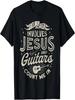 Wenn es um Jesus und Gitarren geht Gitarrist Christliche Musik T-Shirt