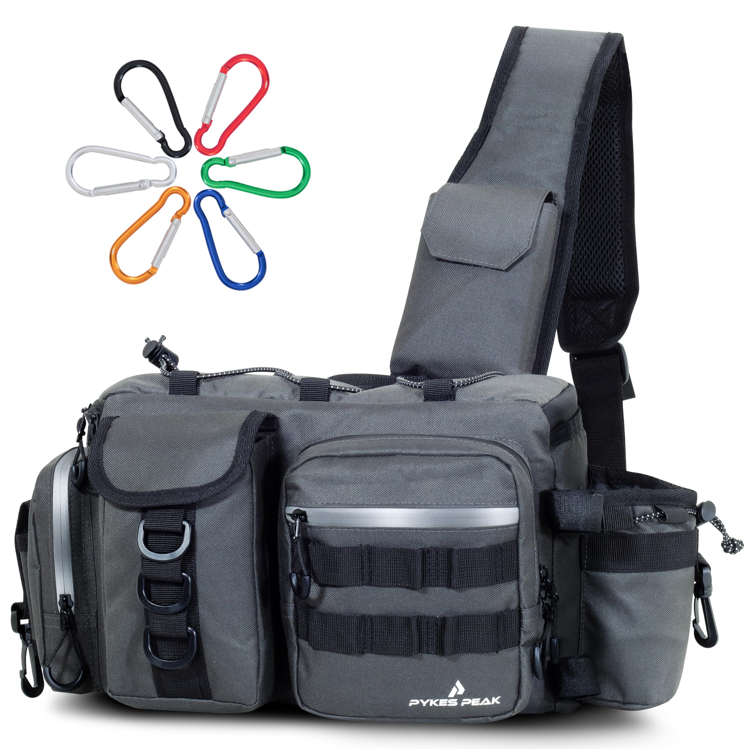 

Рыболовные снасти PYKES PEAK Run Gun 2 5 Водонепроницаемая Большая 6 Рыболовная Наплечная Большая Сумка, Сумка, и Сумка, Размеры, Цвета, Молния, Вместимость, Карабины, Сумка,