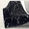 Marble Throw Blanket for Couch Warm Cozy Soft Throw Blankets Christmas or Birthday Gifts for Women Dark Purple Blanket King Size