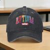 Autism Mom Sun Baseball Cap Unisex-Teens Custom Logo Hip Hop Hats Summer Stylish Outdoor Sports Adjustable Snapback Cap