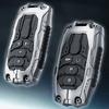 Zinc Alloy Car Remote Key Case Cover Shell Fob for Honda Vezel City Civic Jazz BRV BR-V HRV Protector Keychain Car Accessories
