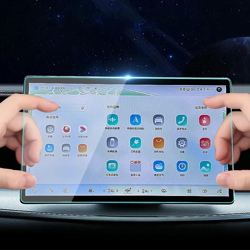 Tmpered glass For BYD SEALION 7 EV 2024-Present Car GPS Navigation Screen Protector Auto Dashboard Display Sticker Accessory