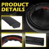 Black Roof Top Trim Molding Drip Sealing Strip Kit For 2005-2015 Toyota Tacoma