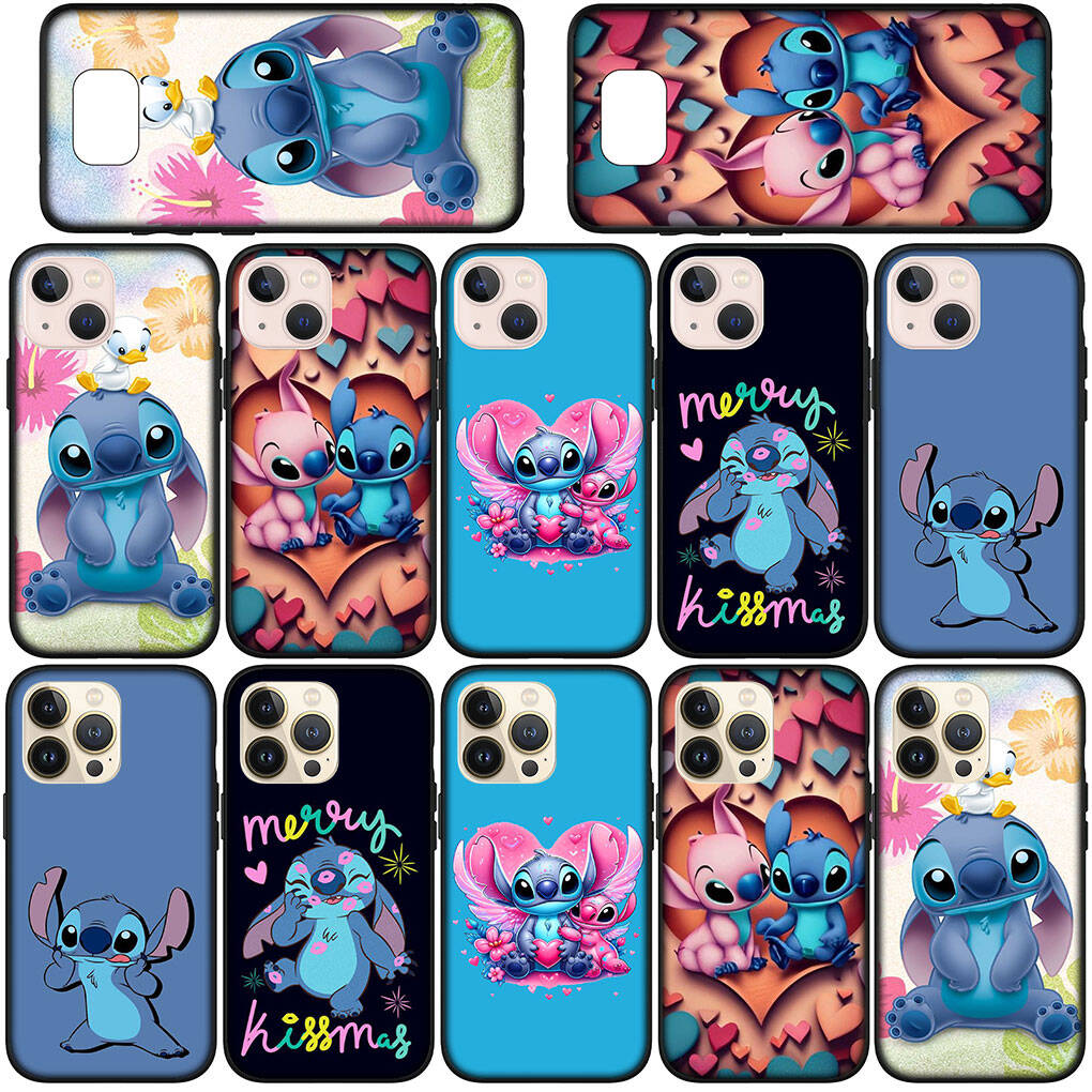 Phone Case for iPhone 17 16 15 Xiaomi Poco F8 F7 X7 X6 M8 C85 C75 C71 Redmi Note 14 13 12 11 Pro Max A3 A4 14C 13C 15C Anime New Stitch Fashion Cover